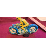 Vintage tin Collectible motorcycle model [GAM10198] - $738.21 MXN