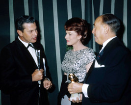 Jack Warner and Maureen O&#39;Hara at 1960&#39;s Awards Show 16x20 Canvas - £55.94 GBP