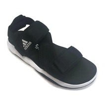 Adidas Mens Size 9 Terrex Sumra Hiking FV0834 Sandals Slides Black White - $63.57