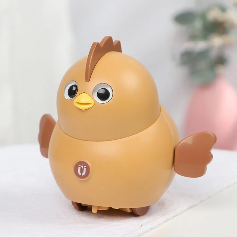 Portable Electric Swinging Chicken Cartoon Cartoon Baby Magnetic Chick Toy - £11.66 GBP+