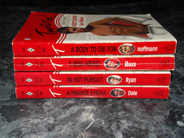 Harlequin Temptation Hero for Hire lot of 4 Assorted Authors Paperbacks - $7.99