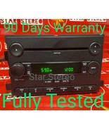 06-07 Ford Focus AM FM Receiver Single Disc CD Player 6S4T-18C869-BD FO140U - $1,264.63 MXN
