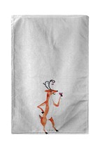 Betsy Drake Deer Party Kitchen Towel - £23.32 GBP