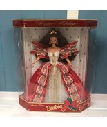 Vtg 1997 Mattel Barbie Doll Happy Holidays Special Edition Christmas Red... - $81.72 CAD