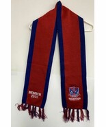 2011 Member AFL Melbourne Demons Red Scarf Footy Football Fan - €30,08 EUR