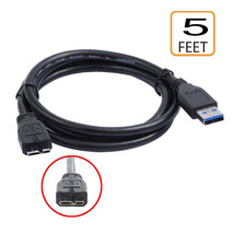 5Ft Usb Dc Power Charger Data Sync Cord Lead Cable For Samsung Galaxy S5 Phone - £16.69 GBP