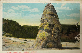 Liberty Cap, Yellowstone Park Idaho Montana Wyoming Postcard - £3.92 GBP