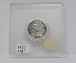 1889-P Philadelphia Mint Silver Seated Liberty Dime - $129.99