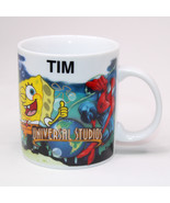 Universal Studios Mug Personalized Tim Spongebob Hulk Schrek Spiderman Cup - $15.91 CAD