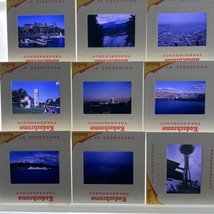 35mm Slides Lot Seattle Victoria BC Space Needle Express Hotel Street Scene 1969 - £16.13 GBP