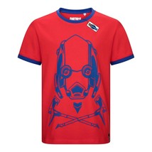 Fortnite Cielo Acosador Rojo Gaming Algodón Fortnite Camiseta Tallas 10-14 Años - £15.94 GBP