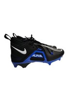Nike Alpha Menace Pro 3 CT6649-007 Mens Size 11 Black Blue Football Cleats - $1,507.73 MXN
