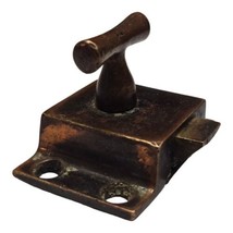 VINTAGE JAPANNED FINISH T HANDLE LATCH NO RECEIVER - £13.94 GBP