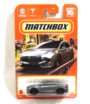 Matchbox 1/64 Tesla Model X Grey Diecast Model Car New In Package - $12.98