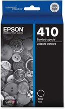 Epson Model 410 Black Standard Capacity Ink Cartridge Exp. 4/2023 T410020 - $11.29