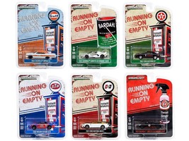 "Running on Empty" 6 piece Set Series 15 1/64 Diecast Model Cars by Greenlight - $60.61