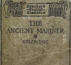 The Rime Of The Ancient Mariner 1898 Victorian Coleridge Fiction HC E63 - £31.32 GBP