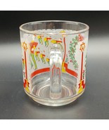 Vtg Twelve Days of Christmas Glass Mug Twelve Drummers 12th Day Of Chris... - $19.17