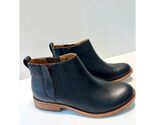 Kork Ease Sz 6M Black Leather Velma Chelsea Boot Pull On Rubber Inserts ... - $108.54