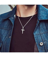 CRUCIFIX CROSS NECKLACE, Jesus Pendant (Free Shipping)  - $22.95