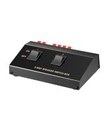 Goobay 60928-GB Speaker Switch Box for Up to 2 Speaker Pairs  - $43.00