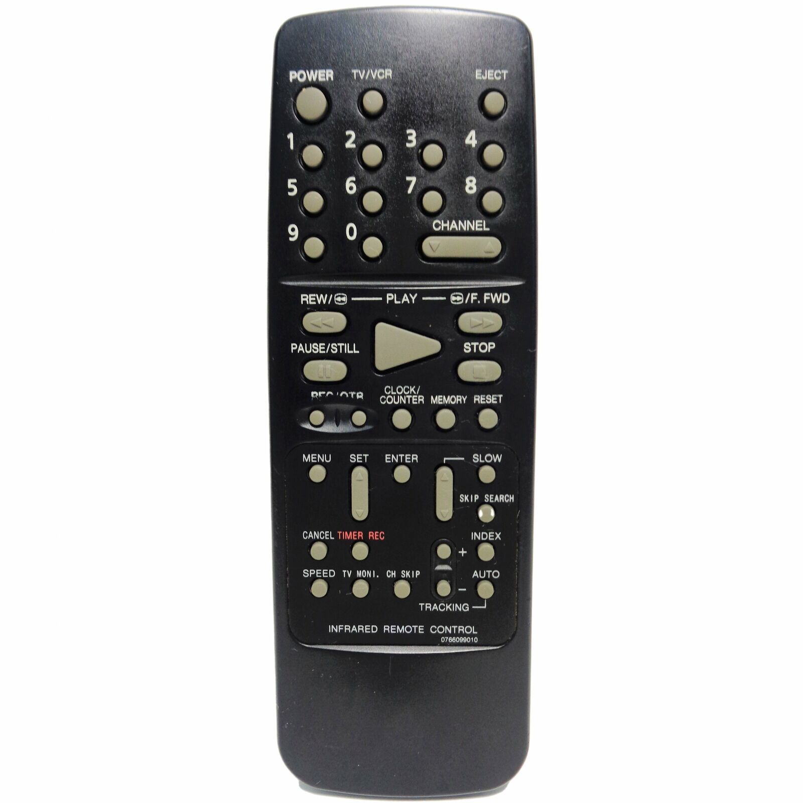 Emerson 0766099010 Factory Original VCR Remote VR0401, VR0420, VR0401A, VR0403 - $10.49
