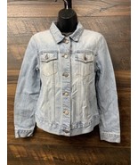 VTG J Crew Women Light Blue Denim Jean Jacket Small 100% Cotton Style 39489 - €22,68 EUR