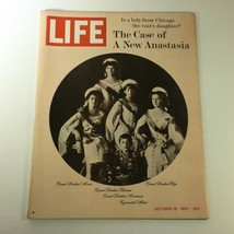 VTG Life Magazine October 18 1963 The Case Of A New Anastasia Cover, Newsstand - £22.78 GBP