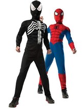 Rubie&#39;s Marvel Ultimate Spider-Man 2-in-1 Reversible Spider-Man/Venom Muscle Che - £113.36 GBP