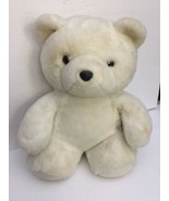 Dayton Hudson Bear Plush White Furry Soft 17&quot; Long Large Stuffed Animal - $68.94