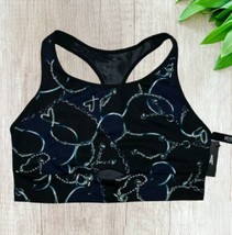 Victoria&#39;s Secret Sport Bra Medium M New Active Gym Yoga Blue Keyhole Sports Top - £15.95 GBP