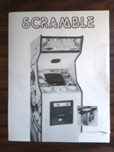 Stern Scramble Original Video Arcade Game Instruction Manual 1981 - $15.38