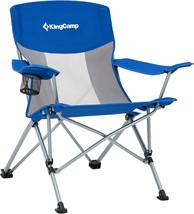 Usvc2 Camp Chair, Standard, Blue/Grey, 1Pack, Kingcamp Kc2106 - £59.91 GBP