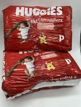 (2) Huggies Little Snugglers Baby Diapers Preemie 30 Ct EACH (60 TOTAL) - £9.76 GBP