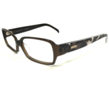 Emilio Pucci Eyeglasses Frames EP2652 207 Brown Rectangular Full Rim 51-... - $55.88
