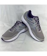 Saucony Size 10W Running Shoes Cohesion 15 Athletic Jogging Purple Grey - $51.60 CAD