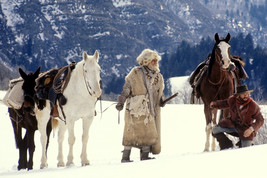 Robert Redford and Stefan Gierasch in Jeremiah Johnson in snowy mountains 18x24  - $23.99