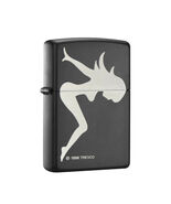 Zippo Lighter - Trucker Babe Black Matte - ZCI003307 - $520.42 MXN