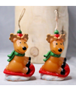 Avon Holiday Christmas Ornament North Pole Pals Reindeer Candle Ornament... - £5.31 GBP