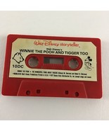 Walt Disney Storyteller Cassette Tape Winnie The Pooh &amp; Tigger Too Vinta... - $20.23 CAD