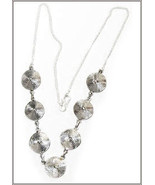 Collier Avec Argent (925) En Sphérique Disques - $1,101.68 MXN
