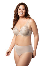 Elila 2401 Embroidered Nude Full Coverage Underwire Bra  - $60.00