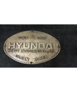 Nautical Original Ship Salvage Hyundai Heavy Industries Ulsan Korea Plaques - £250.83 GBP