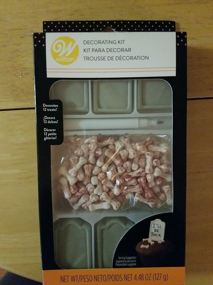Wilton Decorating Kit Halloween Bones Graveyard - $18.69