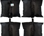 Heavy Duty Weights Sandbags For Canopy Tent, 4 Pcs. Pack, Ontheway (Black). - £26.65 GBP
