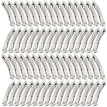 AUEAR, 50 Pack 3.94 Inch Rectangle Metal French Barrette Hair Clips DIY ... - £10.79 GBP