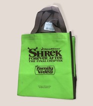 Family Vidro Movie Rental Store Shrek Forever After Recyclable Bag - £5.37 GBP