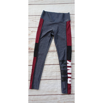 Pink Victoria&#39;s Secret Bonded Leggings Medium Color Block - £18.99 GBP