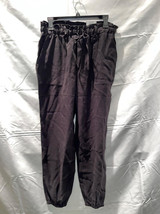 MSRP $80 INC International Concepts Black Paper Bag Jogger Size Medium - £16.73 GBP