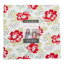Moda ONE FINE DAY Layer Cake 55230LC 42 10&quot; Quilt Fabric Squares Bonnie Camille - £31.64 GBP